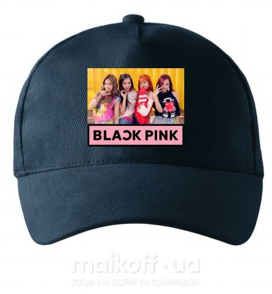 Кепка Black Pink Темно-синий фото
