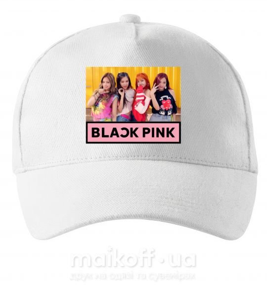 Кепка Black Pink Белый фото