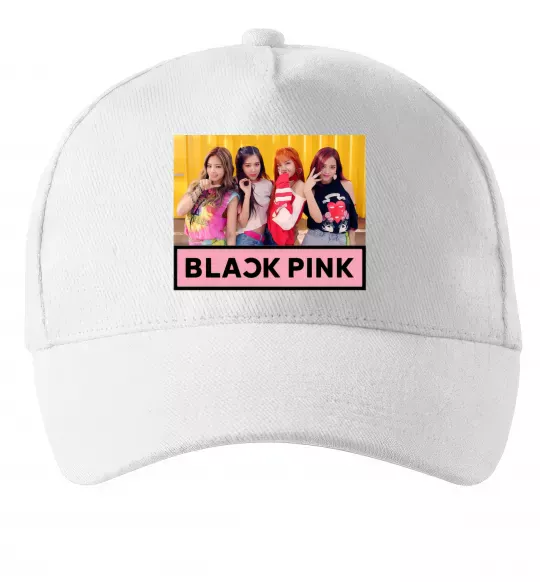 Кепка Black Pink Белый фото