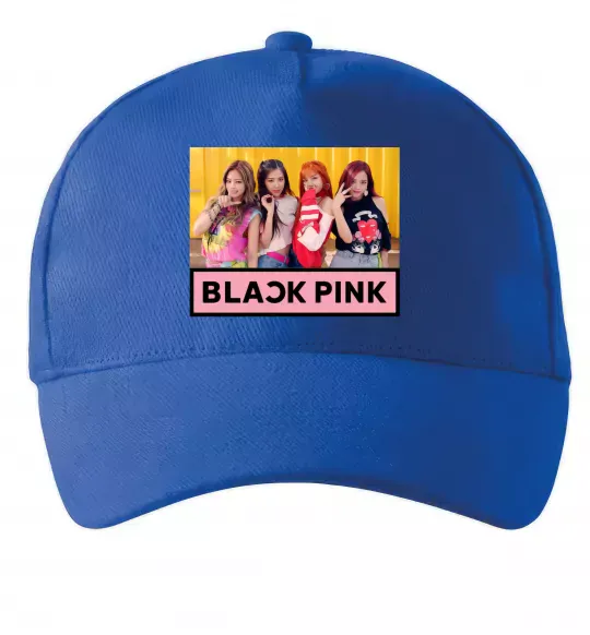 Кепка Black Pink Ярко-синий фото