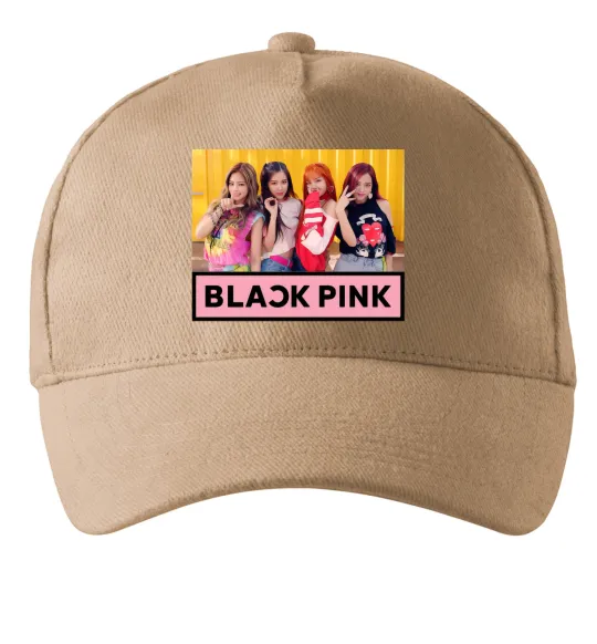 Кепка Black Pink Пісочний фото