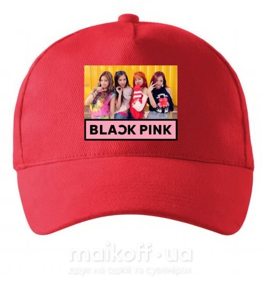 Кепка Black Pink Красный фото