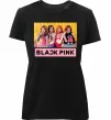 Женская премиум футболка Black Pink Черный Женская премиум футболка Black Pink Черный фото