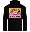 Женская толстовка (худи) Black Pink Черный Женская толстовка (худи) Black Pink Черный фото