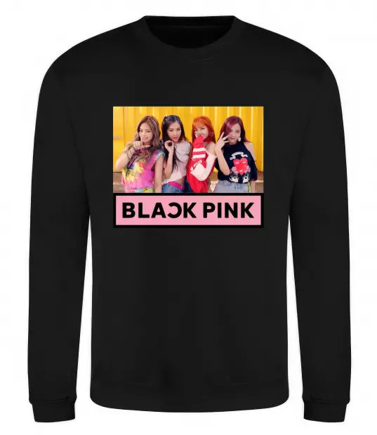 Свитшот Black Pink Черный фото