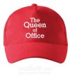 Кепка The Queen of office Красный фото