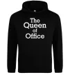 Жіноча толстовка (худі) The Queen of office Чорний фото
