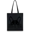 Еко-сумка Frenchie mom Чорний Еко-сумка Frenchie mom Чорний фото