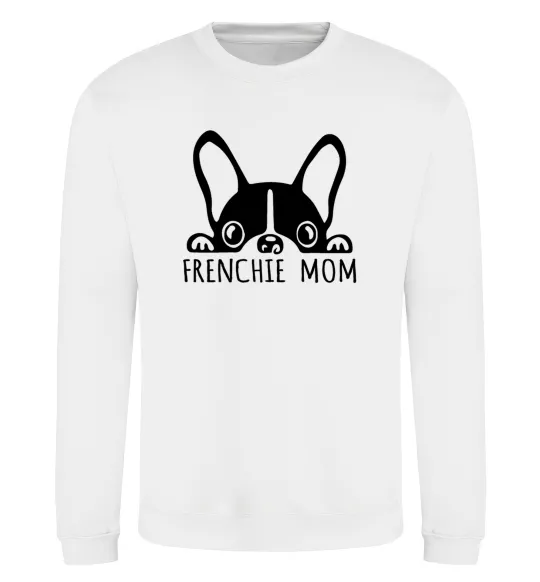 Свитшот Frenchie mom Белый фото