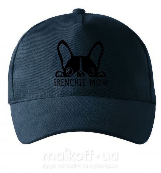 Кепка Frenchie mom Темно-синій фото