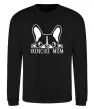 Свитшот Frenchie mom Черный фото