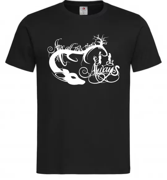Чоловіча футболка Always Чорний фото