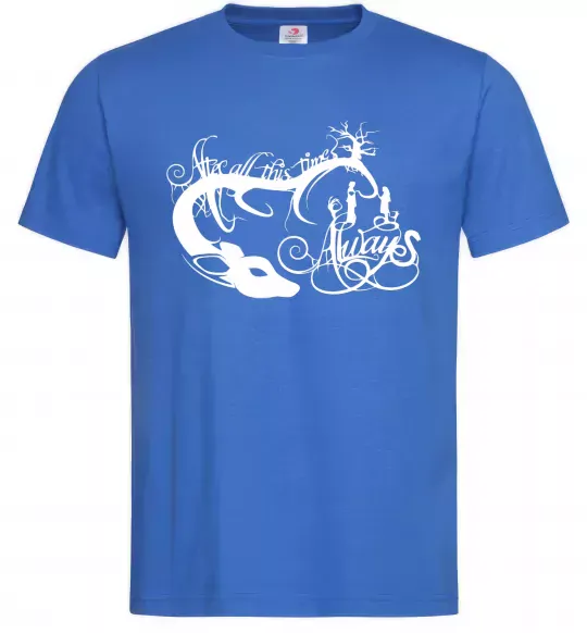 Чоловіча футболка Always Яскраво-синій фото