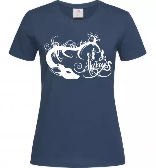Жіноча футболка Always Темно-синій фото