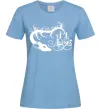 Жіноча футболка Always Блакитний фото