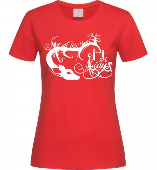 Жіноча футболка Always Червоний фото