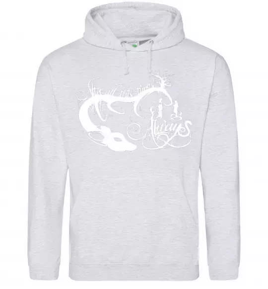 Жіноча толстовка (худі) Always Сірий меланж фото