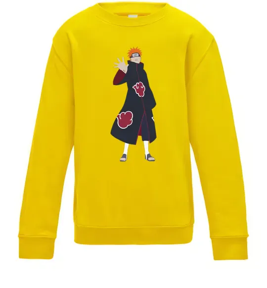 Детский Свитшот Akatsuki man Солнечно желтый фото