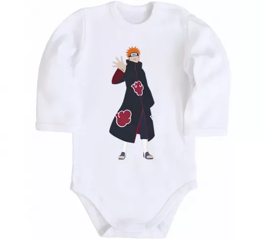 Детский боди Akatsuki man Белый фото