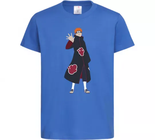 Детская футболка Akatsuki man Ярко-синий фото