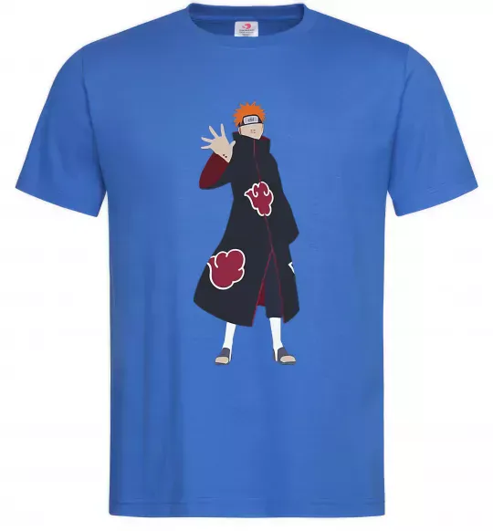 Мужская футболка Akatsuki man Ярко-синий фото