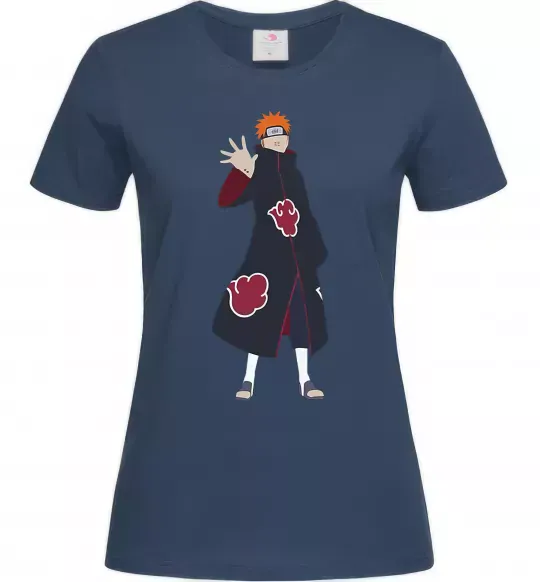 Женская футболка Akatsuki man Темно-синий фото