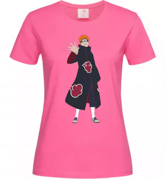 Женская футболка Akatsuki man Ярко-розовый фото