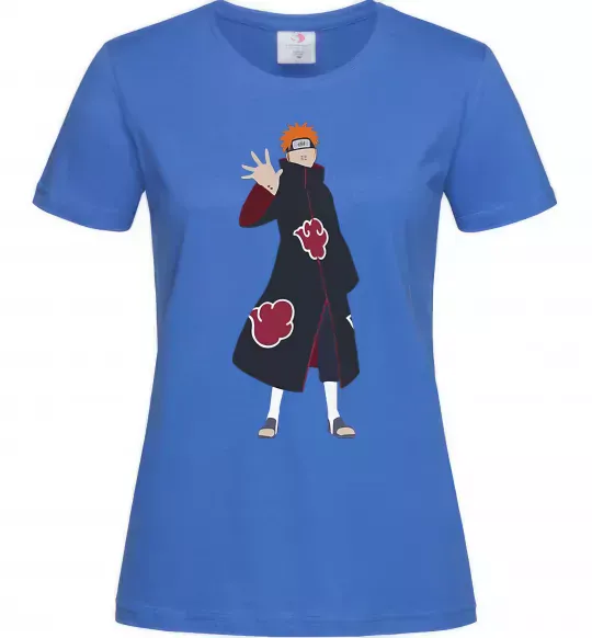 Женская футболка Akatsuki man Ярко-синий фото