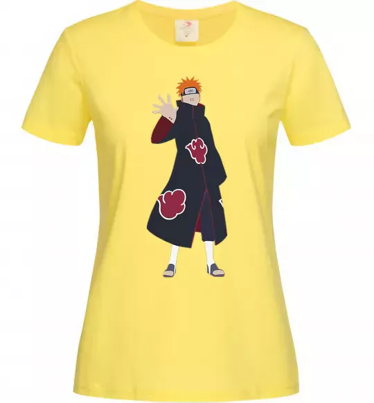 Женская футболка Akatsuki man Лимонный фото