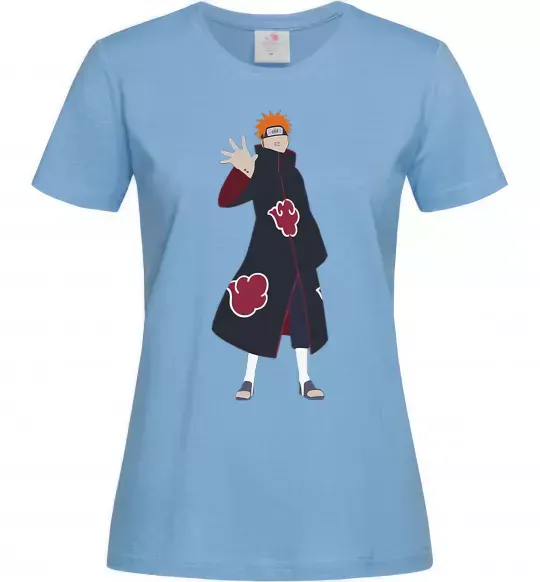 Женская футболка Akatsuki man Голубой фото