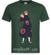 Чоловіча футболка Akatsuki man Темно-зелений фото