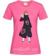 Жіноча футболка Akatsuki man Яскраво-рожевий фото