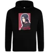 Мужская толстовка (худи) Itachi Черный фото
