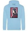 Чоловіча толстовка (худі) Itachi Блакитний фото