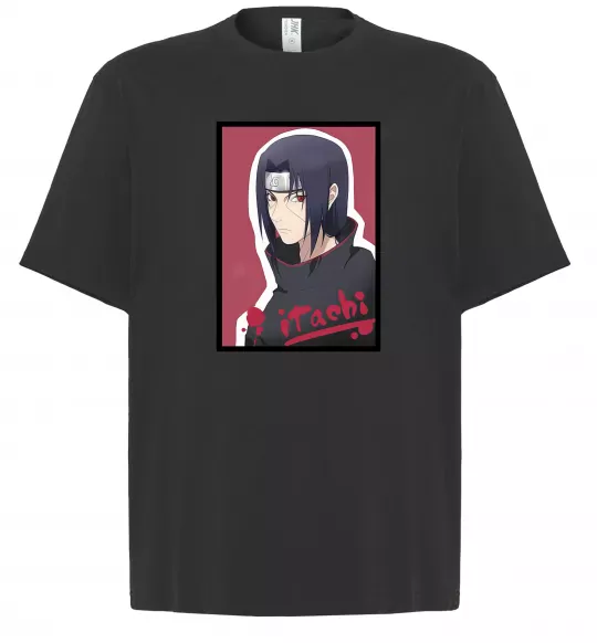 Футболка Оверсайз Itachi Чорний фото