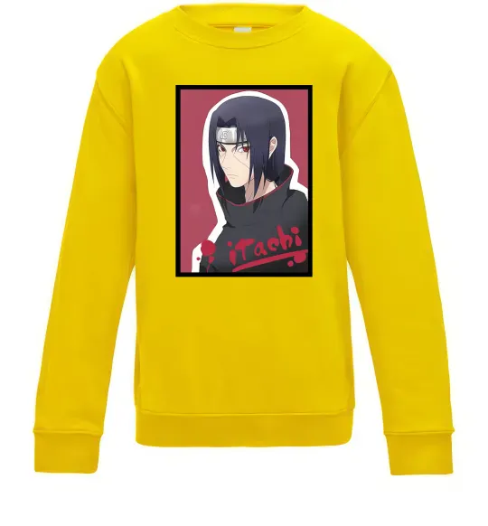 Детский Свитшот Itachi Солнечно желтый фото