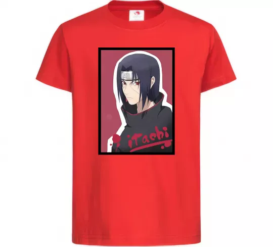 Дитяча футболка Itachi Червоний фото