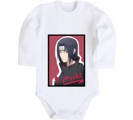 Детский боди Shikamaru Nara Белый фото