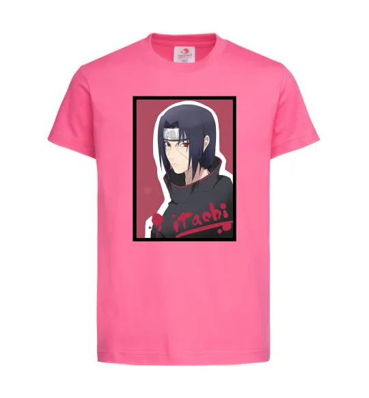 Дитяча футболка Itachi Яскраво-рожевий фото