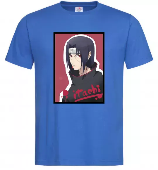 Мужская футболка Itachi Ярко-синий фото