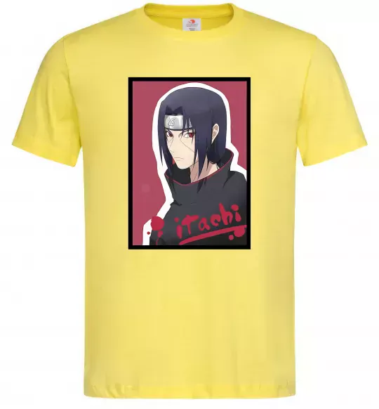 Мужская футболка Itachi Лимонный фото