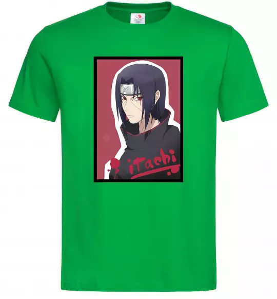 Мужская футболка Itachi Зеленый фото