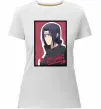 Жіноча преміум футболка Itachi Білий фото
