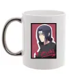 Чашка з кольоровою ручкою Itachi Срібло Чашка з кольоровою ручкою Itachi Срібло фото