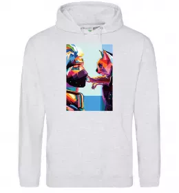 Женская толстовка (худи) Акацукі лого Черный фото