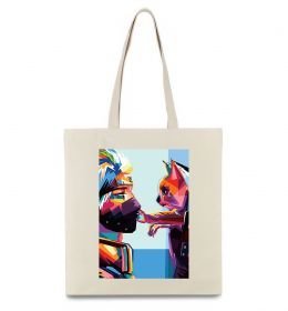 Эко-сумка Какаши Хатаке і котик