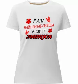 Женская премиум футболка