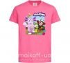 Детская футболка Лунтик и друзья Ярко-розовый фото