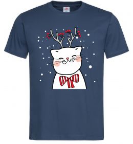 Мужская футболка Кіт-олень