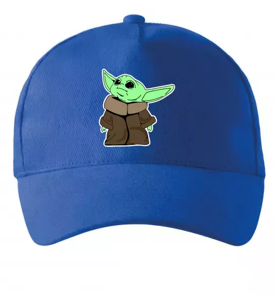 Кепка Маленький Йода Яскраво-синій фото
